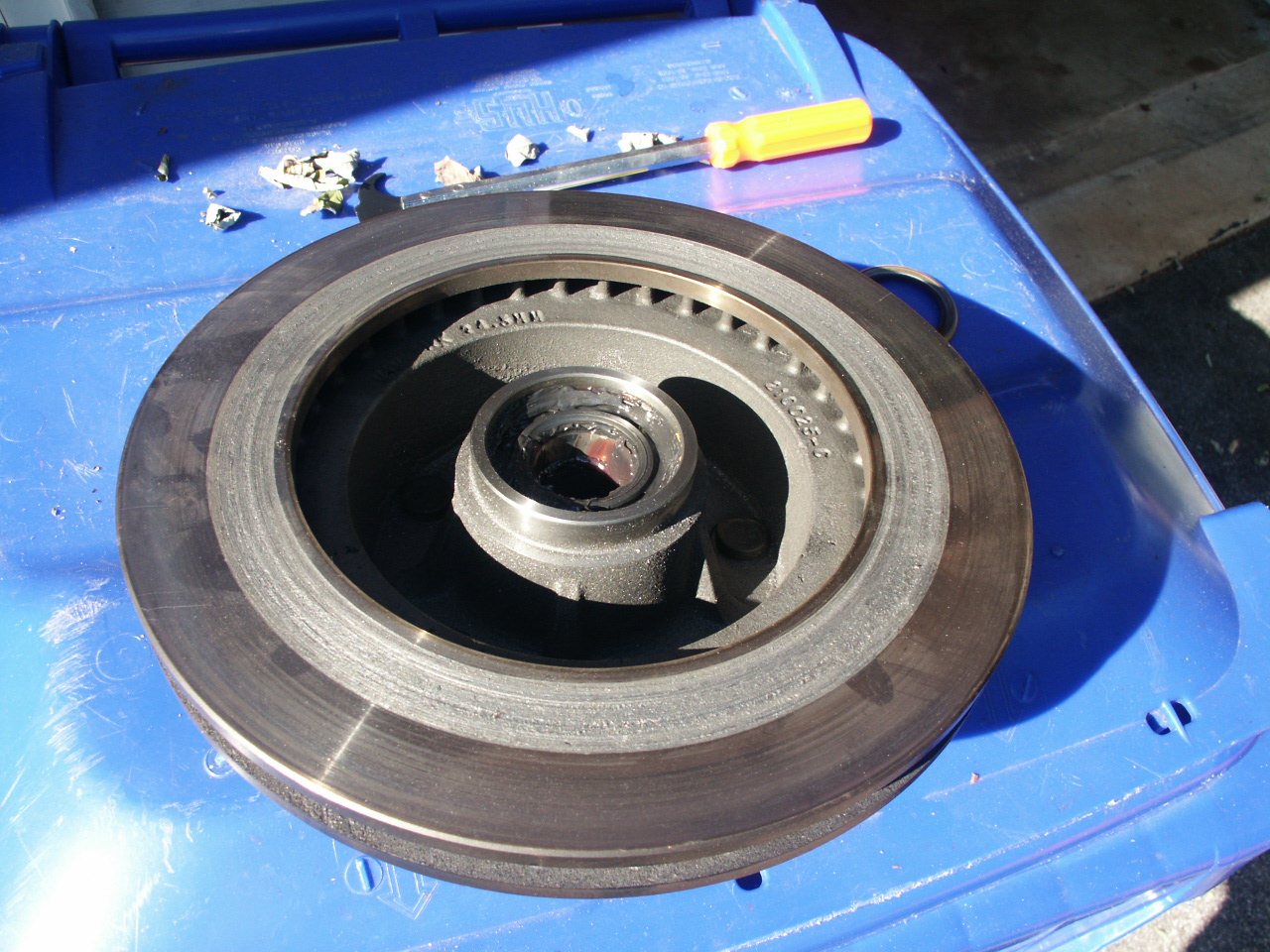 Grinding noise after replacing rotors and pads thoughts? El Camino